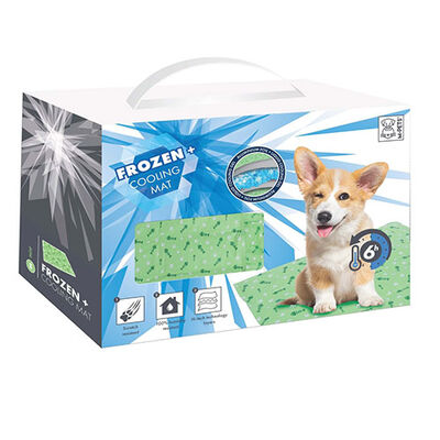M-Pets Serinletici Köpek Yatağı Small Yeşil 40x50 Cm 