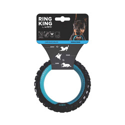 M-Pets - M-Pets Single Ring King Köpek Oyuncağı 12,7x12,7x2,2 Cm 