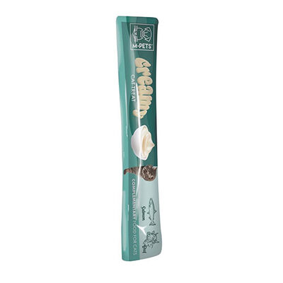 M-Pets Somonlu ve Biftekli Krema Kedi Ödül Maması 4x15 Gr 