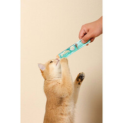 M-Pets Somonlu ve Biftekli Krema Kedi Ödül Maması 4x15 Gr - Thumbnail