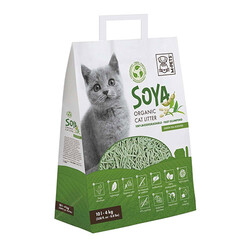 M-Pets - M-Pets Soya Organik Yeşil Çaylı Kedi Kumu 10 Lt 