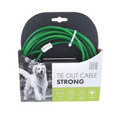 M-Pets - M-Pets Strong Bahçe Bağlama Halatı Yeşil 9 M 