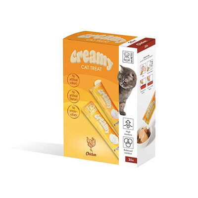 M-Pets Tavuklu Krema Kedi Ödül Maması 25x15 Gr 