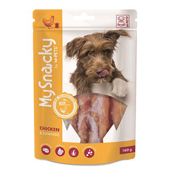 M-Pets Tavuklu ve Sığır Derisi Sargılı Köpek Ödül Maması 160 Gr - Thumbnail