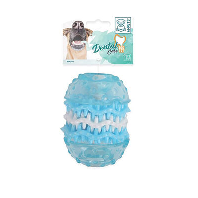 M-Pets Termoplastik Kauçuk Dental Köpek Diş Kaşıma Oyuncağı Large 8x8x10,5 Cm 