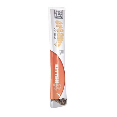 M-Pets Ton Balıklı ve Tavuklu Krema Yavru Kedi Ödül Maması 4x15 Gr 