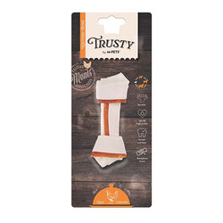 M-Pets - M-Pets Trusty Tavuklu Düğümlü Kemik Köpek Ödülü 45 Gr 12,7 Cm 