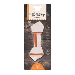 M-Pets - M-Pets Trusty Tavuklu Düğümlü Kemik Köpek Ödülü 65 Gr 15,3 Cm 