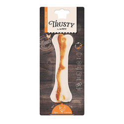 M-Pets - M-Pets Trusty Tavuklu Presli Kemik Köpek Ödülü 85 Gr 15,3 Cm 