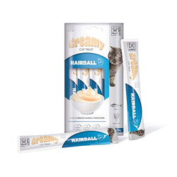M-Pets Tüy Yumağı Önleyici Krema Kedi Ödül Maması 4x15 Gr - Thumbnail