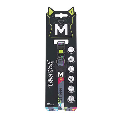 M-Pets Urban Style Dna Köpek Boyun Tasması Small 22,9x35,6 Cm 
