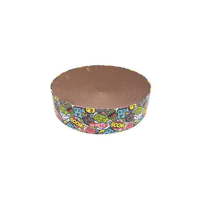 M-Pets Urban Style Freestyle Karton Tırmalama Tahtası Karışık Renkli 41x10 Cm 