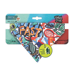 M-Pets - M-Pets Urban Style Freestyle Köpek Bandanası Medium 30x50 Cm 