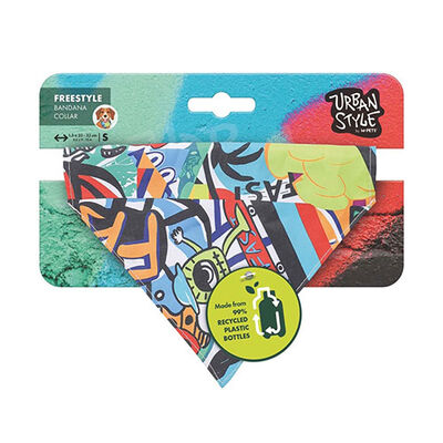 M-Pets Urban Style Freestyle Köpek Bandanası Small 13x33 Cm 