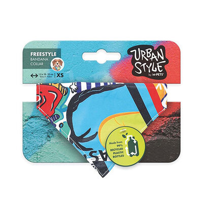 M-Pets Urban Style Freestyle Köpek Bandanası XS 15x25 Cm 