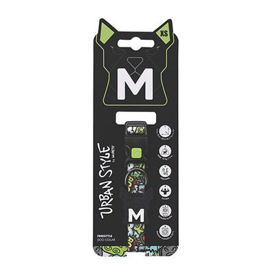M-Pets Urban Style Freestyle Köpek Boyun Tasması Multicolor XSmall 15,2-25,4 Cm 