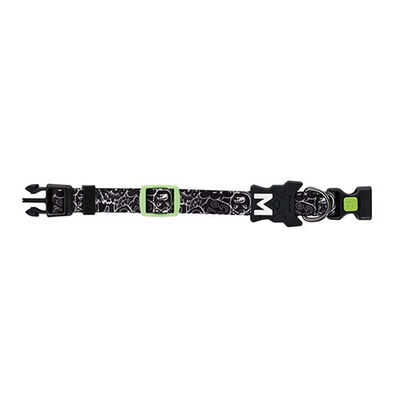 M-Pets Urban Style Freestyle Köpek Boyun Tasması Siyaz Beyaz Medium 30,5x50,8 Cm 