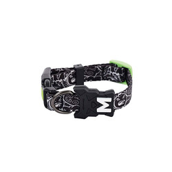 M-Pets Urban Style Freestyle Köpek Boyun Tasması Siyaz Beyaz Small 22,9x35,6 Cm - Thumbnail