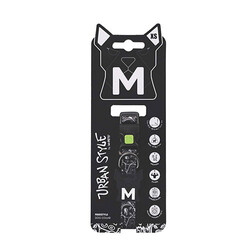 M-Pets - M-Pets Urban Style Freestyle Köpek Boyun Tasması Siyaz Beyaz XSmall 15,2-25,4 Cm 