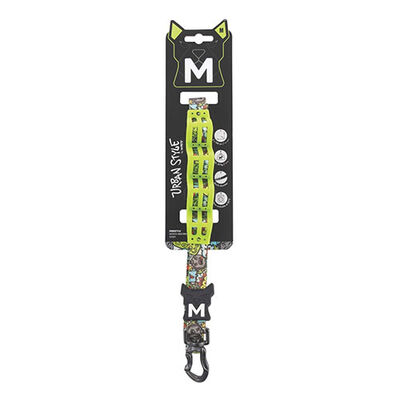 M-Pets Urban Style Freestyle Köpekler İçin Şok Emici Gezdirme Kayışı Medium 2x120 Cm 