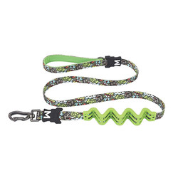 M-Pets Urban Style Freestyle Köpekler İçin Şok Emici Gezdirme Kayışı Medium 2x120 Cm - Thumbnail