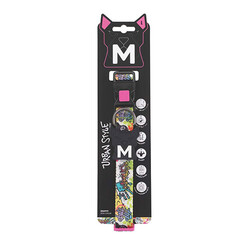 M-Pets - M-Pets Urban Style Graffiti Köpek Boyun Tasması Large 38,1x66 Cm 