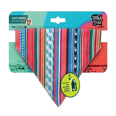 M-Pets Urban Style Jazz Bandana Köpek Boyun Tasması Medium 30-50 Cm 