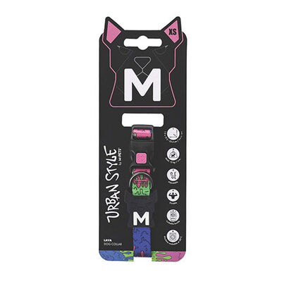 M-Pets Urban Style Lava Köpek Boyun Tasması XSmall 15,2-25,4 Cm 