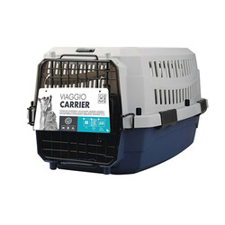 M-Pets - M-Pets Viaggio Carrier Iata Kedi ve Köpek Taşıma Çantası Lacivert 48,3x32x25,4 Cm 