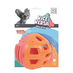 M-Pets - M-Pets Vice Versa Ball Pastırma Aromalı Köpek Oyuncağı 12,5 Cm 
