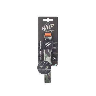 M-Pets Wild Jungle Köpek Boyun Tasması Medium 31-40 Cm 
