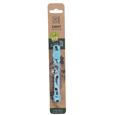 M-Pets Zany Zilli Kedi Boyun Tasması Mavi-Lacivert 20-30 Cm 