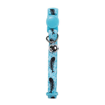 M-Pets Zany Zilli Kedi Boyun Tasması Mavi-Lacivert 20-30 Cm 