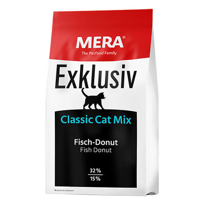 Mera Exklusiv Classic Cat Mix Balıklı Yetişkin Kedi Maması 10 Kg 
