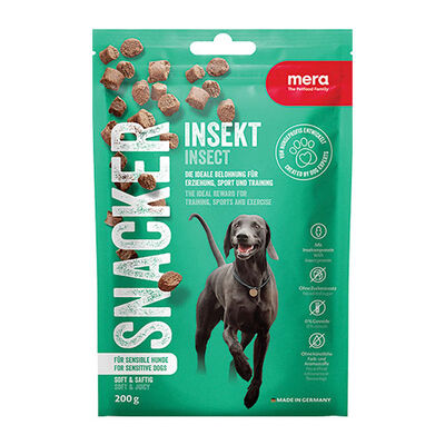 Mera Snacker Larvalı Yumuşak Tahılsız Köpek Ödül Maması 200 Gr 
