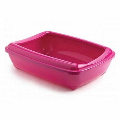 Moderna Aristo Açık Kedi Tuvaleti 42 Cm Fuşya 