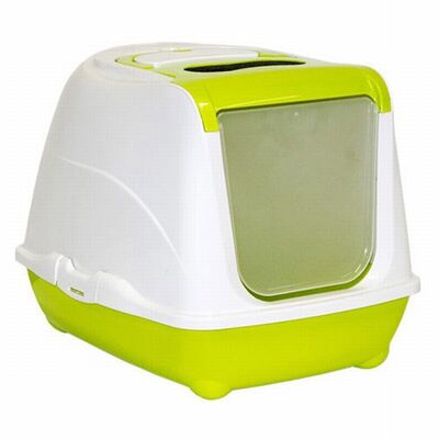 Moderna Flip Kapalı Kedi Tuvaleti 50 Cm Sarı 