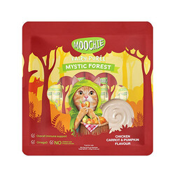 Moochie - Moochie Tavuklu Havuçlu ve Balkabaklı Sıvı Kedi Ödül Maması 25x15 Gr 