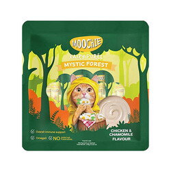 Moochie - Moochie Tavuklu ve Papatyalı Sıvı Kedi Ödül Maması 25x15 Gr 