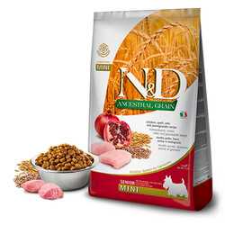 ND - N&D Ancestral Grain Tavuklu Küçük Irk Yaşlı Köpek Maması 2,5 kg 
