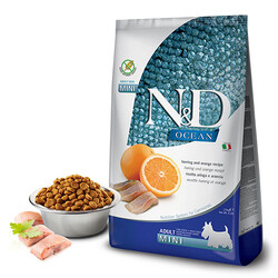 ND - N&D Ocean Ringa Balıklı Tahılsız Küçük Irk Yetişkin Köpek Maması 7 kg 