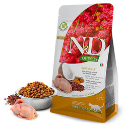 ND - N&D Quinoa Skin & Coat Bıldırcın Etli Yetişkin Kedi Maması 5 kg 