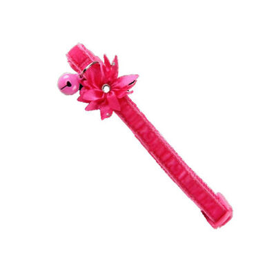 Pawise Çiçekli Kedi Boyun Tasması Pembe 30 Cm 