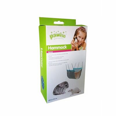 Pawise Kumaş Kafese Asılabilen Hamak Kemirgen Oyuncağı 2 Kat 15x30 Cm 
