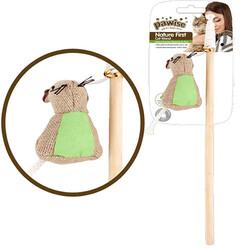 Pawise - Pawise Nature First Kedi Oltası Fareli 35,5 Cm 
