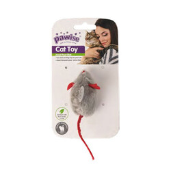Pawise - Pawise Sesli Fare Kedi Oyuncağı 7 Cm 