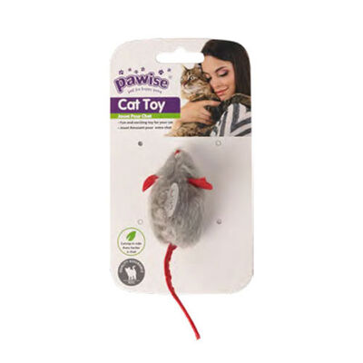Pawise Sesli Fare Kedi Oyuncağı 7 Cm 