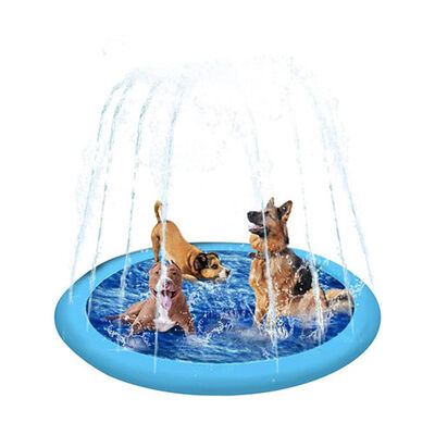 Pawise Su Fışkırtmalı Şişme Köpek Yatağı Mavi 130 Cm 