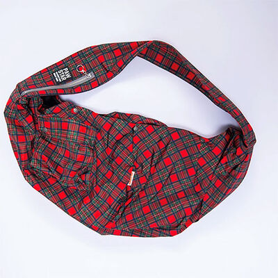 Pawstar Red Elgin Crossbody Küçük Irk Köpek Taşıma Çantası 50x15x20 Cm 
