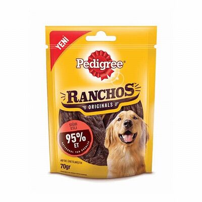 Pedigree Ranchos Sığır Etli Köpek Ödülü 70 Gr 